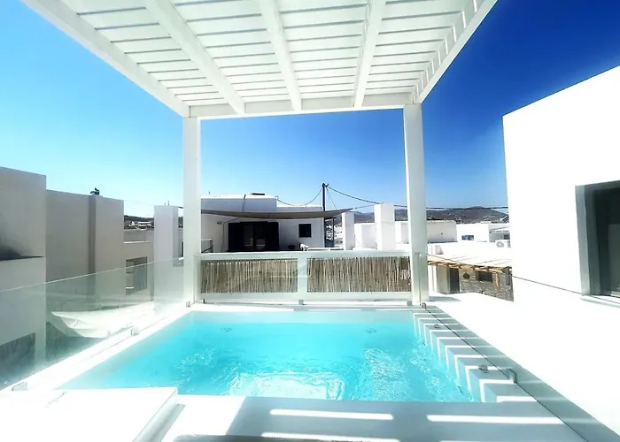 Paros B With Private Jacuzzi * Náusza